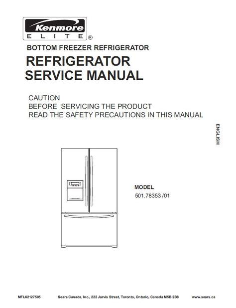 Kenmore Refrigerator: Step